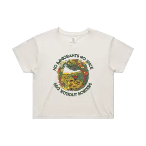 Women's NINS Spice Bloom Crop Tee