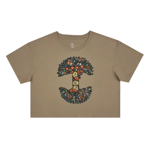 Women's Thriving Tree Crop Tee