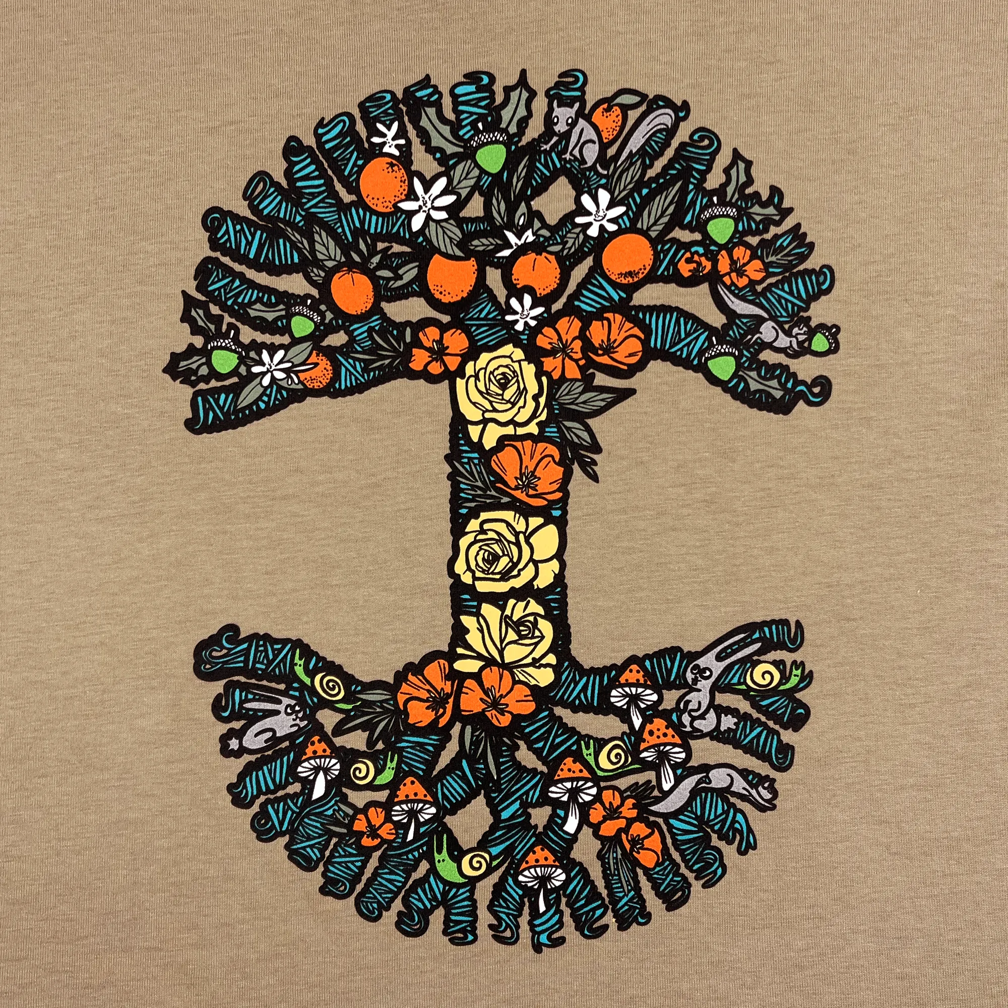 Women's Thriving Tree Crop Tee